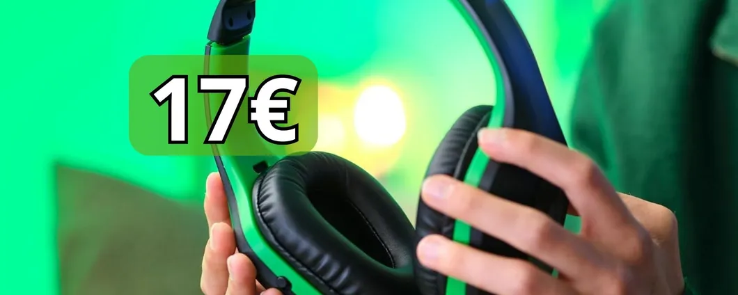 CHE BOMBA: solo 17€ per le Cuffie da Gaming migliori in circolazione!