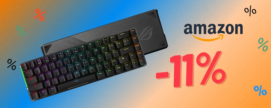 Tastiera ASUS ROG Falchion ora tua in OFFERTISSIMA con 35€ IN MENO!
