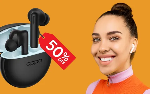 OPPO Enco Buds2 a METÀ PREZZO su Amazon, imperdibili