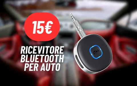 Aggiungi il bluetooth anche quando non c'è: MINI RICEVITORE al 30% di sconto
