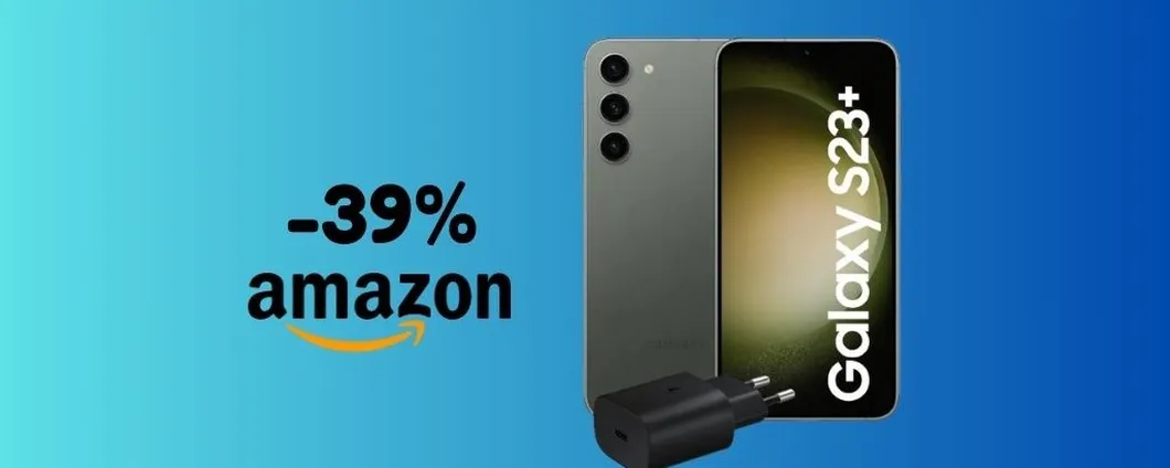 PREZZO BOMBA per il Samsung Galaxy S23+, su Amazon SCONTATO del 39% (risparmi 480 euro)!