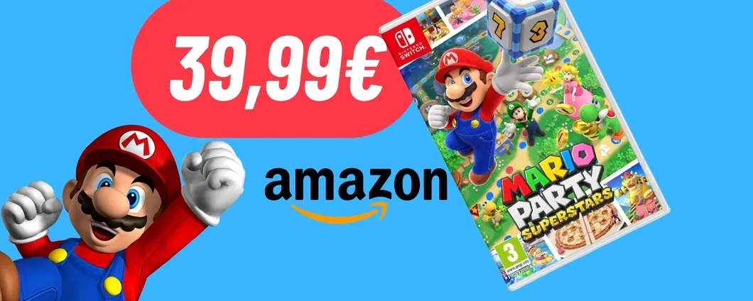 Gioca in compagnia con Mario Party Superstar IN SCONTO su Amazon