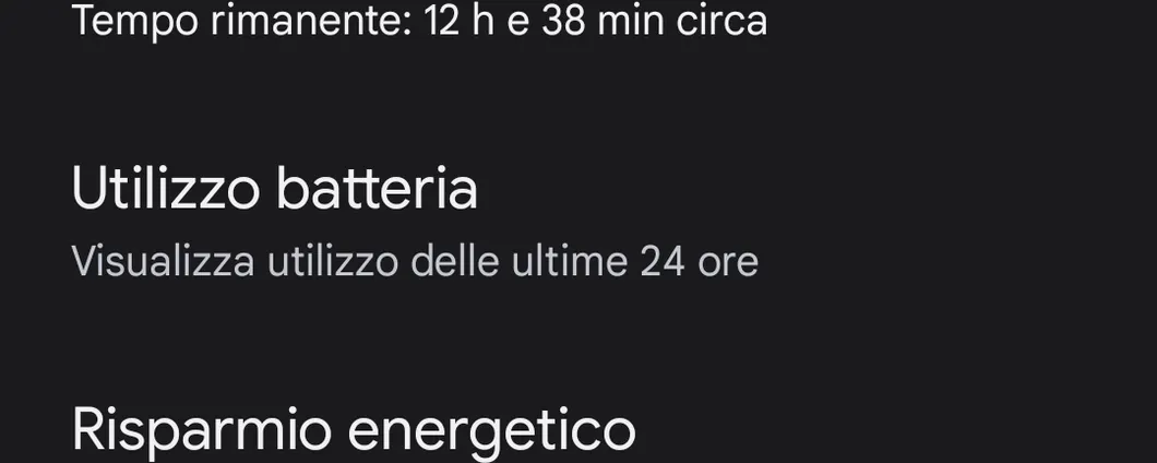 batteria Android