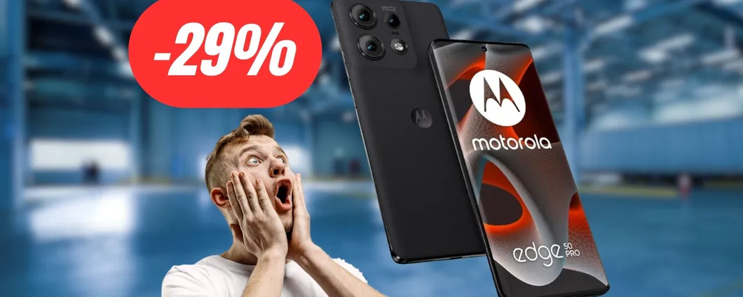 Motorola Edge 50 Pro: ricarica super rapida e prestazioni fulminee (-29%!)