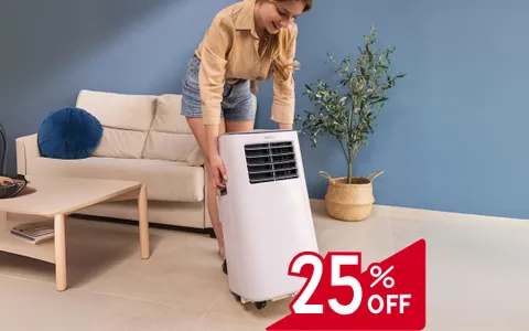 Condizionatore portatile: lo sporti OVUNQUE e costa POCHISSIMO su Amazon!