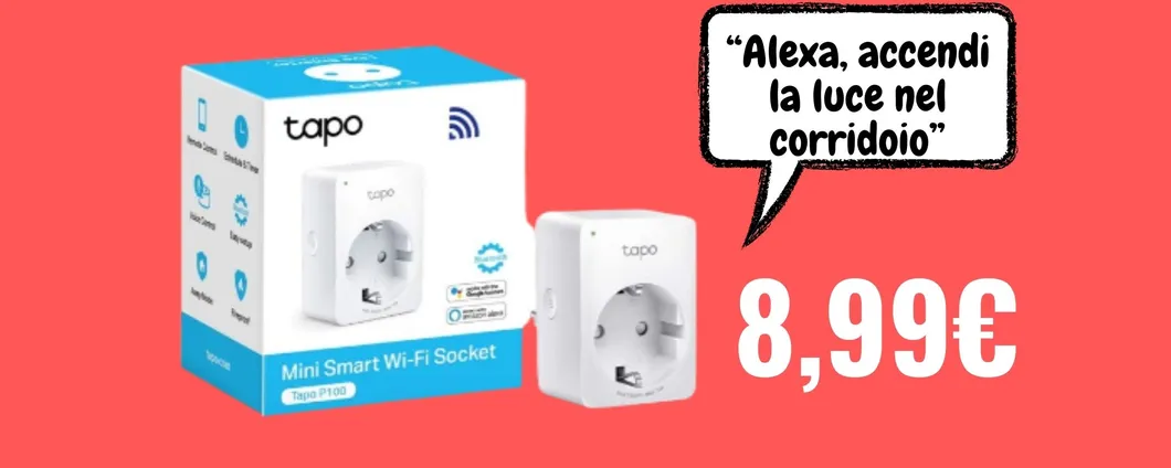 Rendi la tua casa più smart con la presa intelligente IN SCONTO: PREZZACCIO su Amazon
