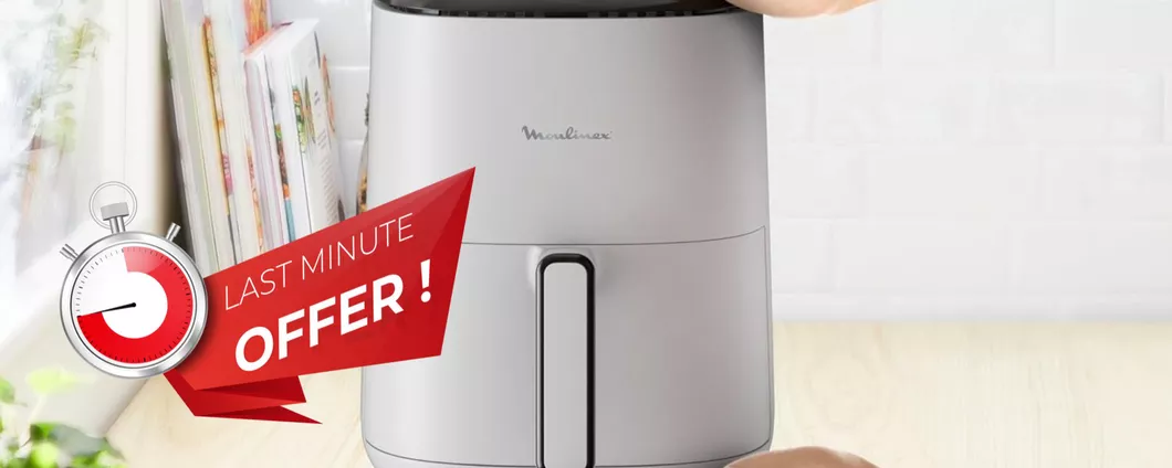 PREZZO più BASSO di sempre: Moulinex Easy Fry ti sorprende con il 25% in meno!