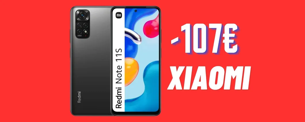 CROLLA IL PREZZO dello Xiaomi Redmi Note 11S con l'OFFERTONA di Amazon