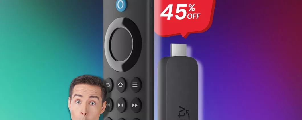 PAZZESCO: Fire TV Stick 4K in sconto a soli 39€! Disponibilità ultra limitata!