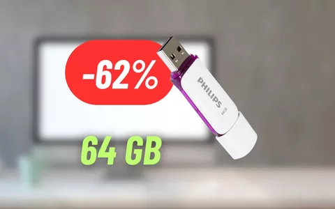 Ampio Storage e altissima velocità: PEN DRIVE USB PHILIPS AL 62% di sconto