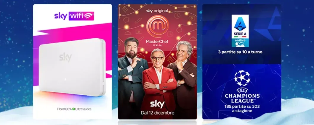 Sky WiFi, Sport e TV a meno di 40€/mese: scopri l'offerta