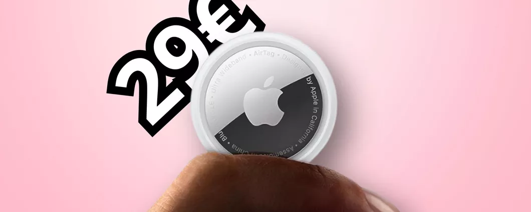 MAI COSì BASSO: AirTag Apple a soli 29€ per viaggiare al sicuro e non perdere nulla!