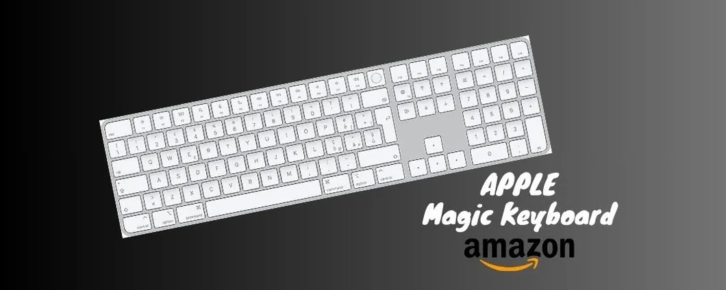 PROMO FANTASTICA: su Amazon la tastiera Apple Magic Keyboard ad un prezzo mini!