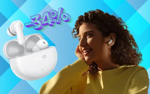Ascolta la musica senza distrazioni con OPPO Enco Air4 Pro, ora al 34% in meno