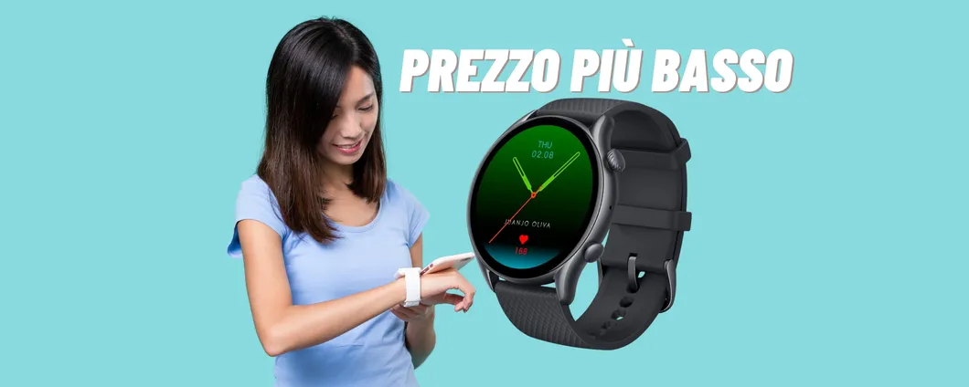 Amazfit GTR 3 Pro: lo smartwatch con Alexa integrata al PREZZO più BASSO