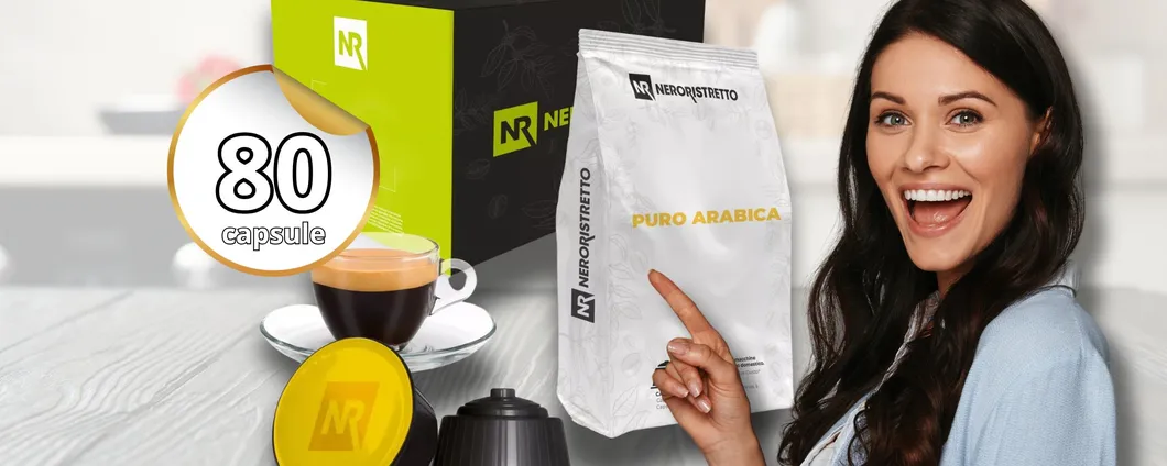 Offerta scorta: 80 capsule compatibili Nescafé Dolce Gusto a prezzo STRACCIATO