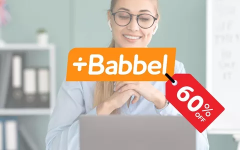 Babbel: approfitta dello sconto del 60% sul piano a vita
