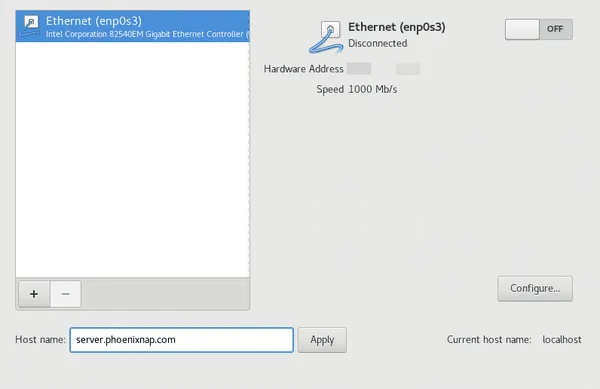 installazione centos