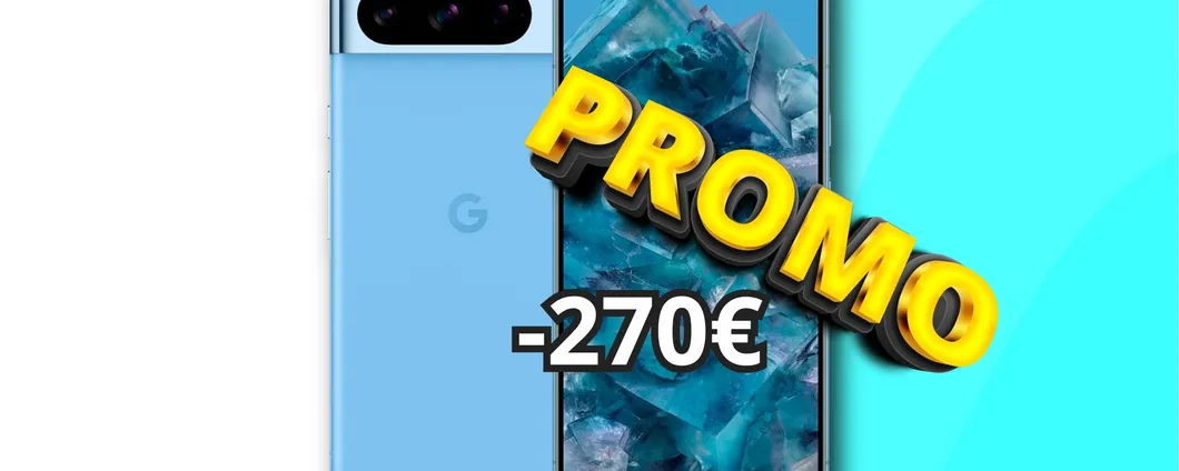 Google Pixel 8 PRO: super RIBASSO di oltre 270€ per poco tempo su Amazon!