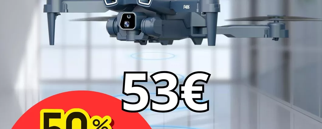 Esplora il mondo dall'alto: SOLO 53€ per il DRONE con Telecamera adatto a tutti!