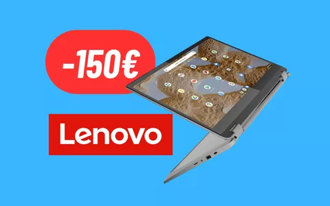 RISPARMIA 150€ sul Lenovo Ideapad Flex 3: il Chrome Notebook DEFINITIVO (30%)
