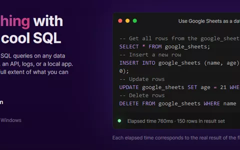 Anyquery: interagire con qualunque sorgente tramite SQL