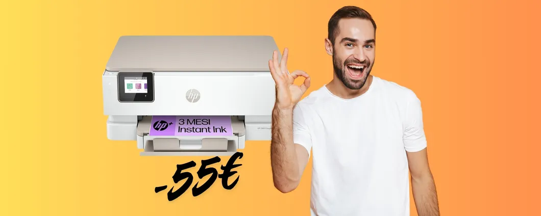 HP Envy Inspire 7220e: la stampante smart multifunzione a un prezzaccio