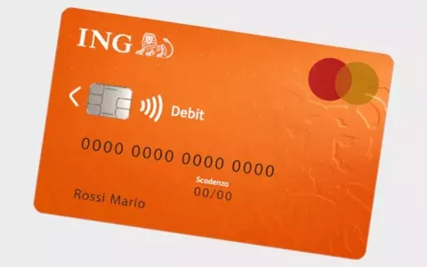 Conto Corrente Arancio Più: carta di credito inclusa a canone zero