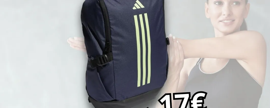 BOMBA: 17€ per lo zaino ADIDAS 100% originale su Amazon come idea regalo!