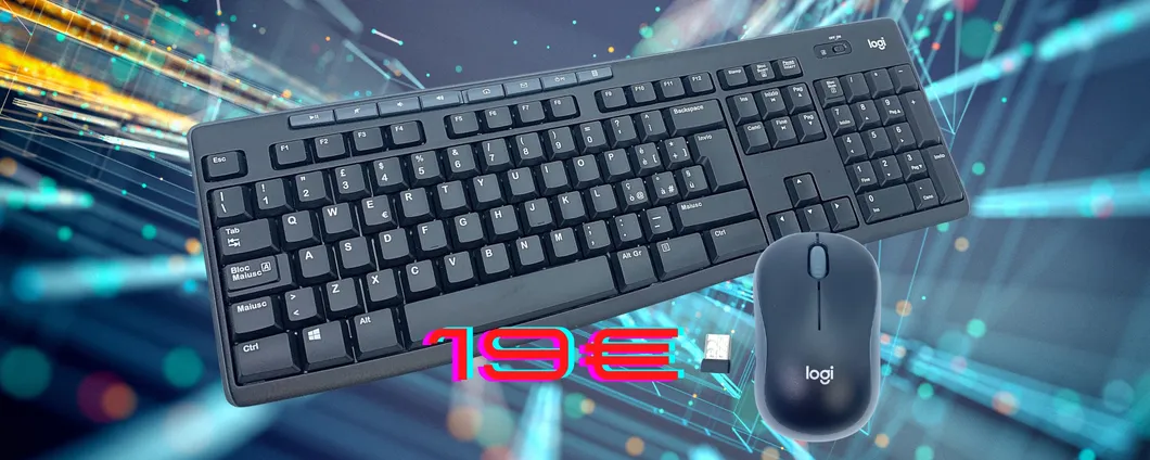 Logitech MK270: tastiera e mouse wireless di qualità a un prezzo shock