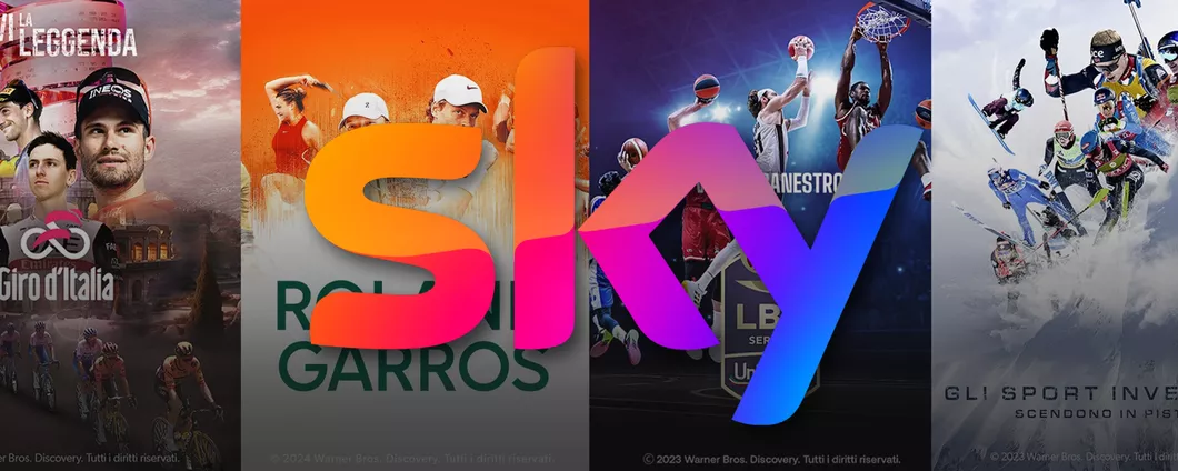 Sky: guarda Roland Garros e i Giochi Olimpici 2024 a soli 14,90 €/mese
