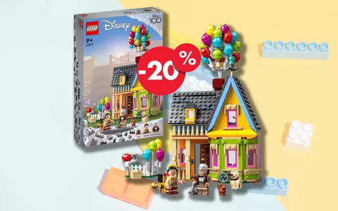 Esplora la magia Disney: LEGO Disney Pixar UP da collezione a prezzo REGALATO su Amazon!