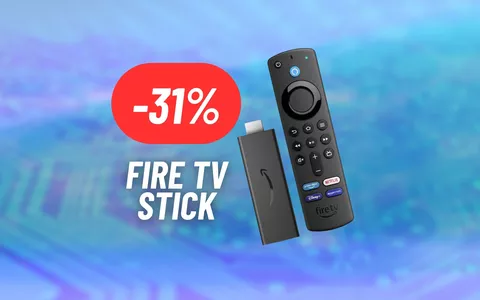 Guarda serie TV e film in streaming direttamente con la Fire TV Stick: SCONTO DEL 31%