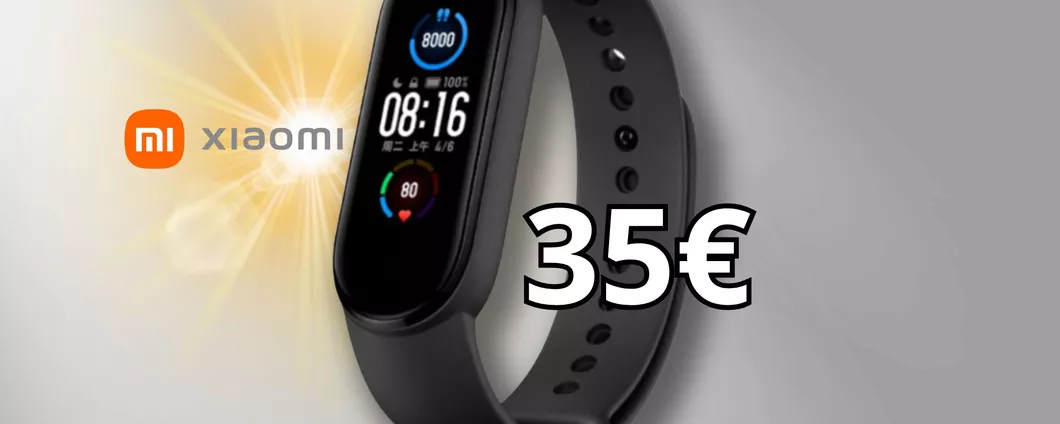 IDEA REGALO: Xiaomi Mi Band 5 a soli 35€ grazie alla super promo Amazon attiva OGGI!