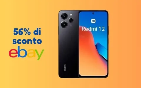 OFFERTE FOLLI su eBay: lo Xiaomi Redmi 12 è SCONTATO del 56%, risparmi oltre 200 euro!