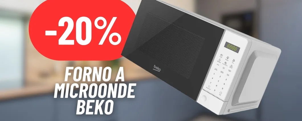 Risparmia sul tuo prossimo Forno a Microonde: SCONTO DEL 20%