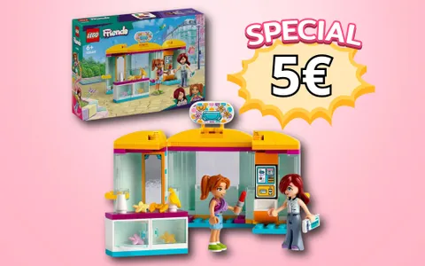 IDEA REGALO DA 5 EURO: LEGO Friends Piccolo Negozio è ora in offerta!