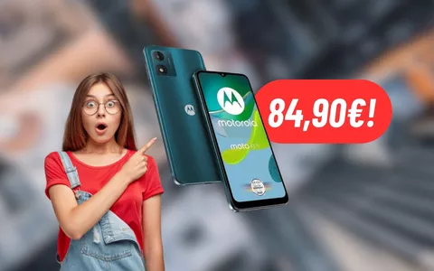 Motorola E13 al 58% di sconto: smartphone a MENO DI 85€ su eBay