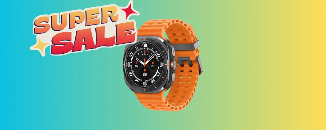 Samsung Galaxy Watch Ultra: risparmia quasi 200€ con le Offerte di Primavera