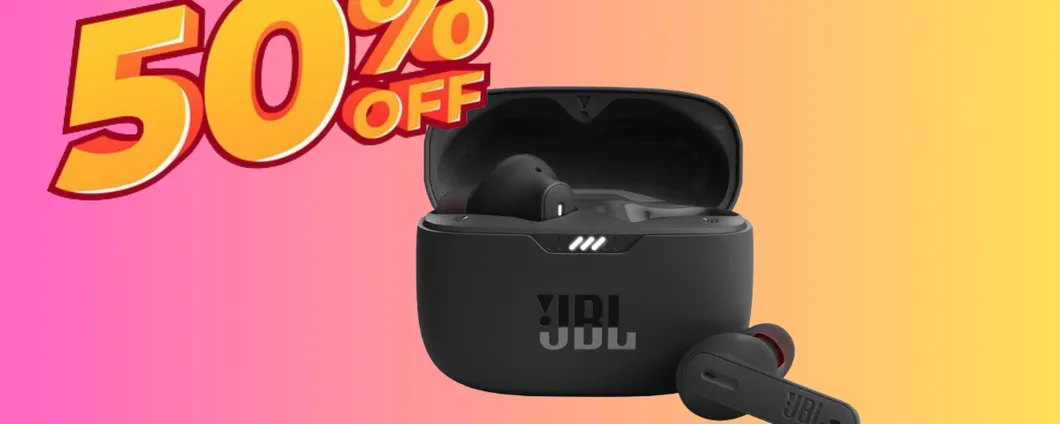Cuffie JBL TUNE con cancellazione del rumore a META' PREZZO: solo per OGGI su Amazon