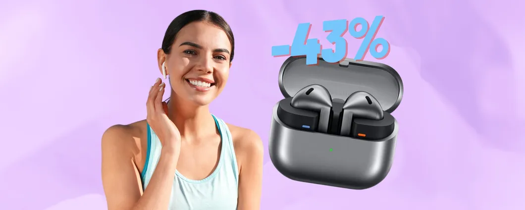 Samsung Galaxy Buds3: qualità audio premium a un prezzo imbattibile