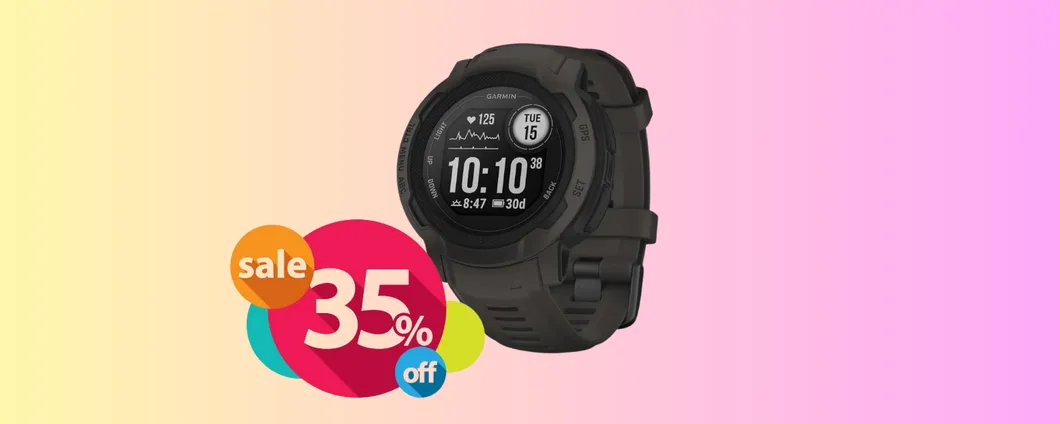 Garmin Instinct 2 Solar: con le Offerte di Primavera lo paghi 130€ in meno