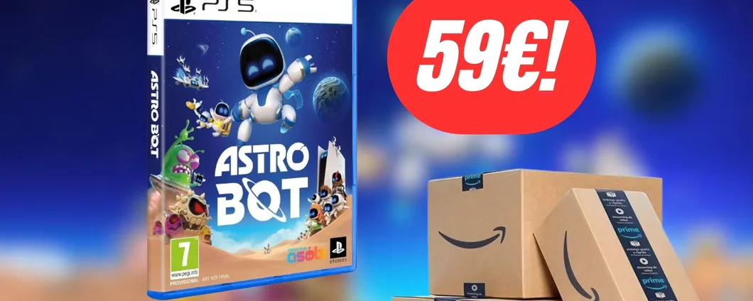 Astro Bot: la nuovissima esclusiva PS5 in MAXI OFFERTA PRIME