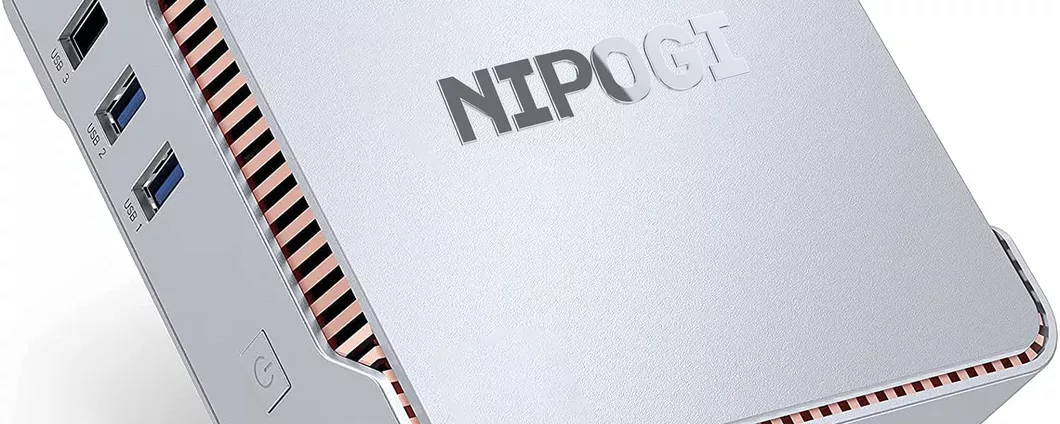 NiPoGi Mini PC: super potenza in poco spazio a basso prezzo (169€)