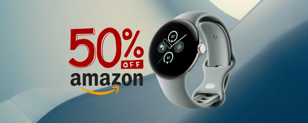 Google Pixel Watch 2: tecnologia e benessere a metà prezzo su Amazon