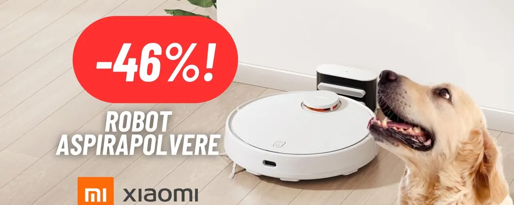 SCONTO FOLLE sul robot aspirapolvere Xiaomi: l'alleato DEFINITIVO per le pulizie