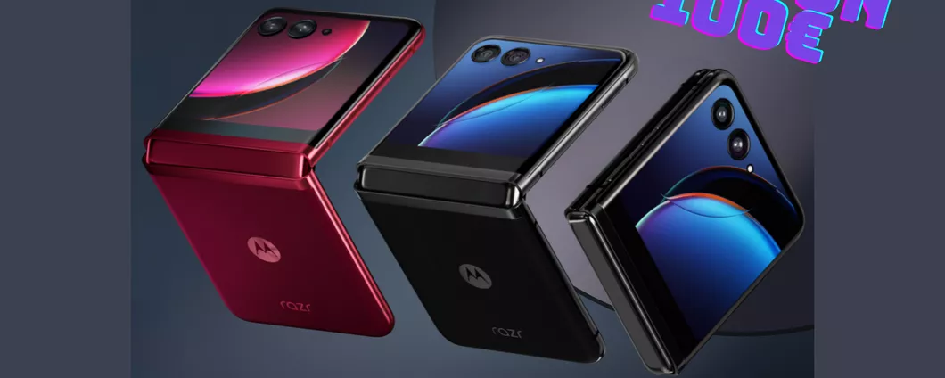 Motorola RAZR 40 Ultra: doppio sconto BOMBA sullo smartphone PIEGHEVOLE