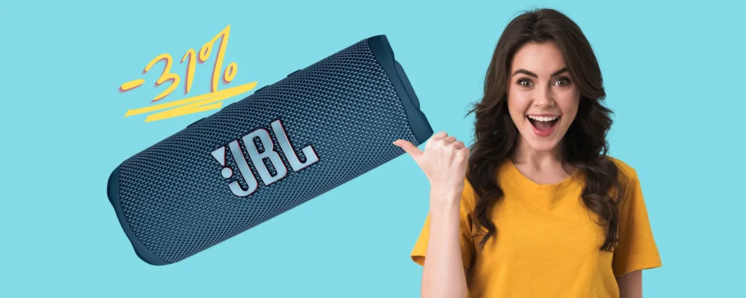 JBL Flip 6: speaker wireless senza rivali a prezzo SHOCK