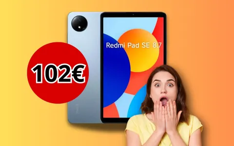 Xiaomi Redmi Pad SE: prezzo PICCOLISSIMO per studiare e lavorare meglio