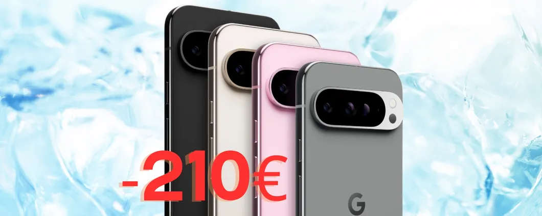 Google Pixel 9 Pro 5G da 128GB a un prezzo mai visto, sconto di 210€